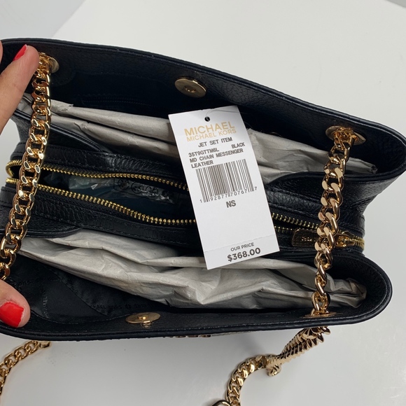 NEW Michael Kors | Jet Set Item Chain Messenger - Picture 6 of 6